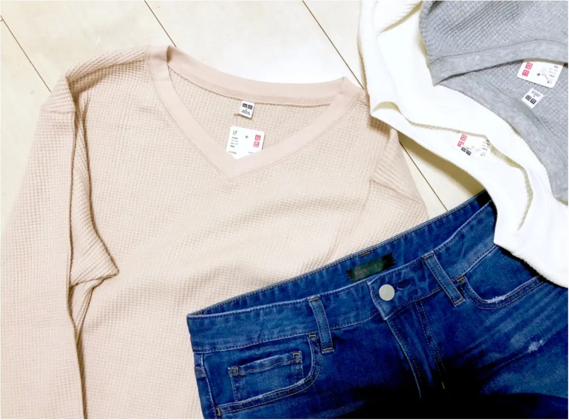 【UNIQLO】次なるヒットの予感⁈《ワッフルT》がリニューアルして再登場❤️_4