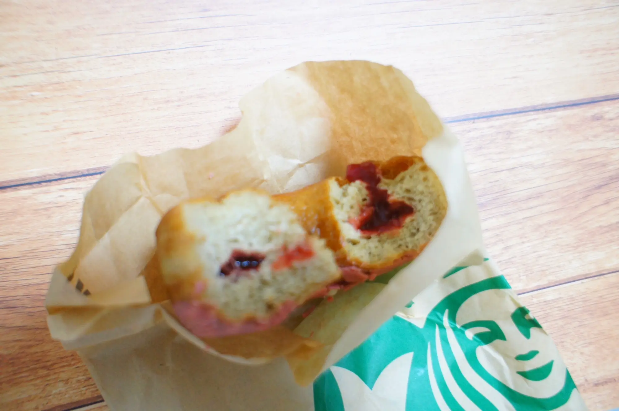 《レジ横foodに注目❤️》【スタバ】ベリーソースドーナツが美味しい☻!_2
