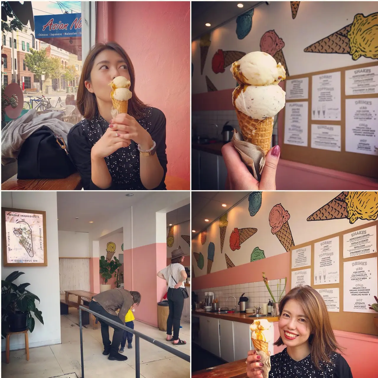 <女子旅*オーストラリア>メルボルンキッズにも人気!念願のアイスクリーマリー"Billy VAN CREAMY"へ行ってきました♡_4