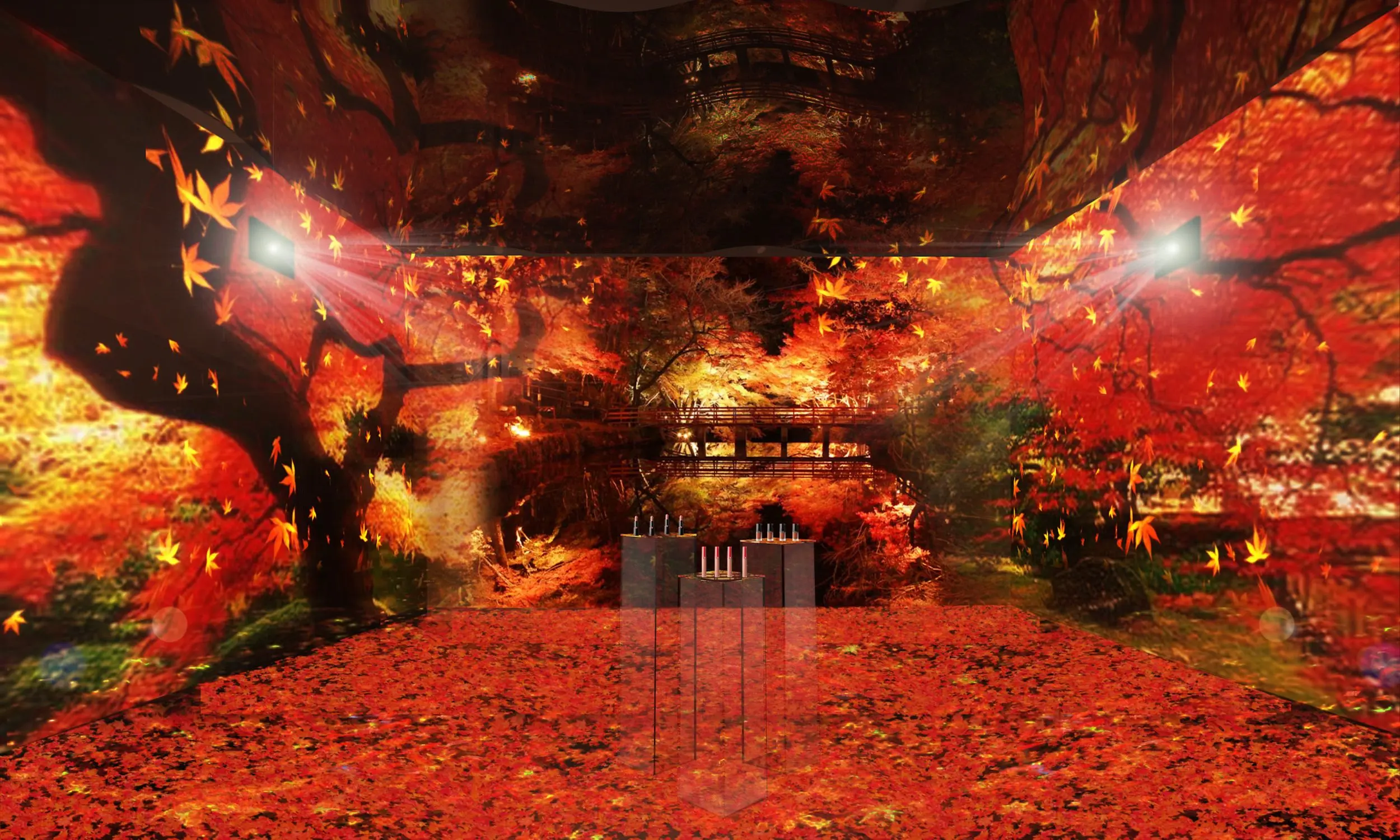 ポップアップストア「アルマーニビューティ KOYO」が神宮前に2日間限定オープン♪ 新感覚の紅葉と秋メイクを体験 _3