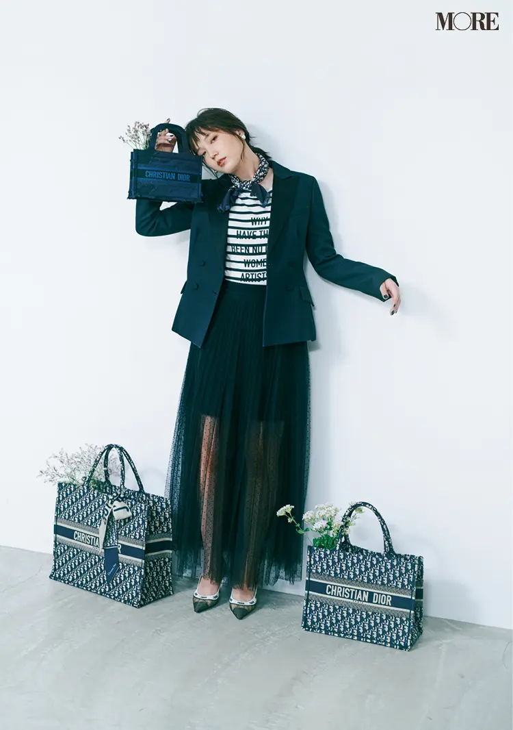 『グッチ』『ディオール』meets 本田翼♡ 2020年のバッグは憧れブランドにしちゃう?_3