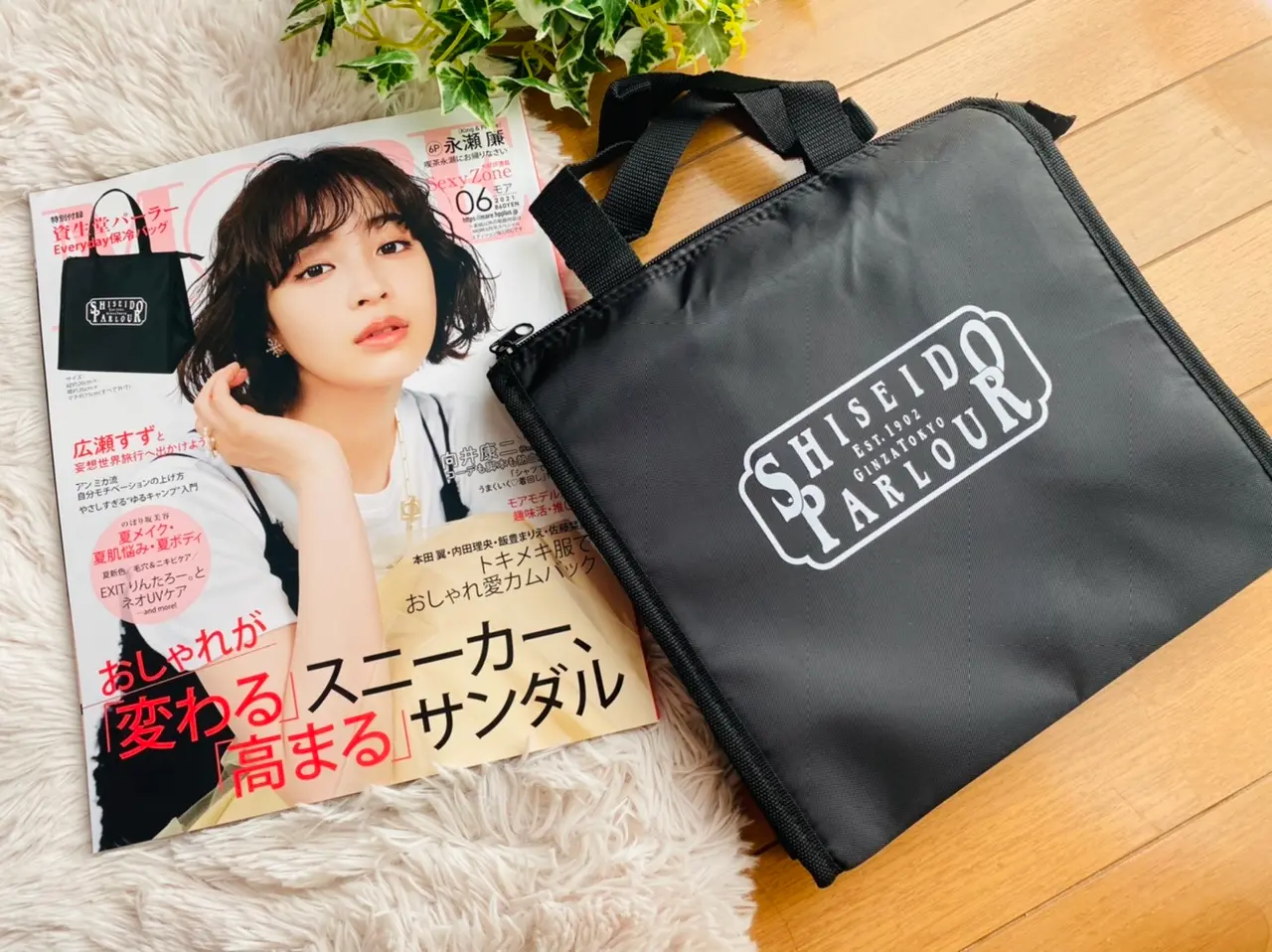 【MORE6月号】今月買うべき神付録!《資生堂パーラー》保冷バッグがオンオフ使える♡_1