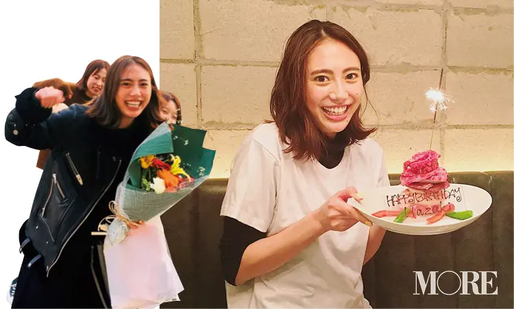 土屋巴瑞季が25歳に☆ お祝いのケーキはまさかの......!!【モデルのオフショット】_1