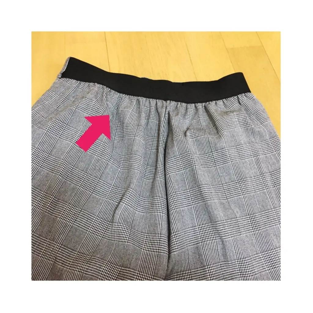 《¥2,000以下!パンツ派さん必見★》【GU】のトレンド柄◎美シルエット❤︎な2WAYストレッチテーパードパンツ(グレンチェック)はマストバイ❤️_3