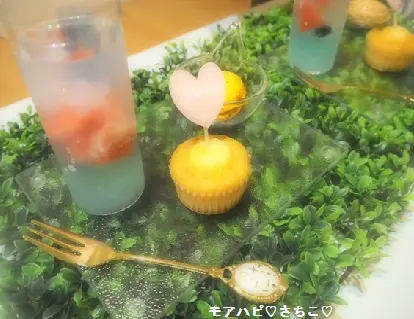 «デコ巻きずし≫♡さちこ♡レッスン♪「夏を感じる2種」モアハピsamenyanとRiCha♡が我が家に‥_8