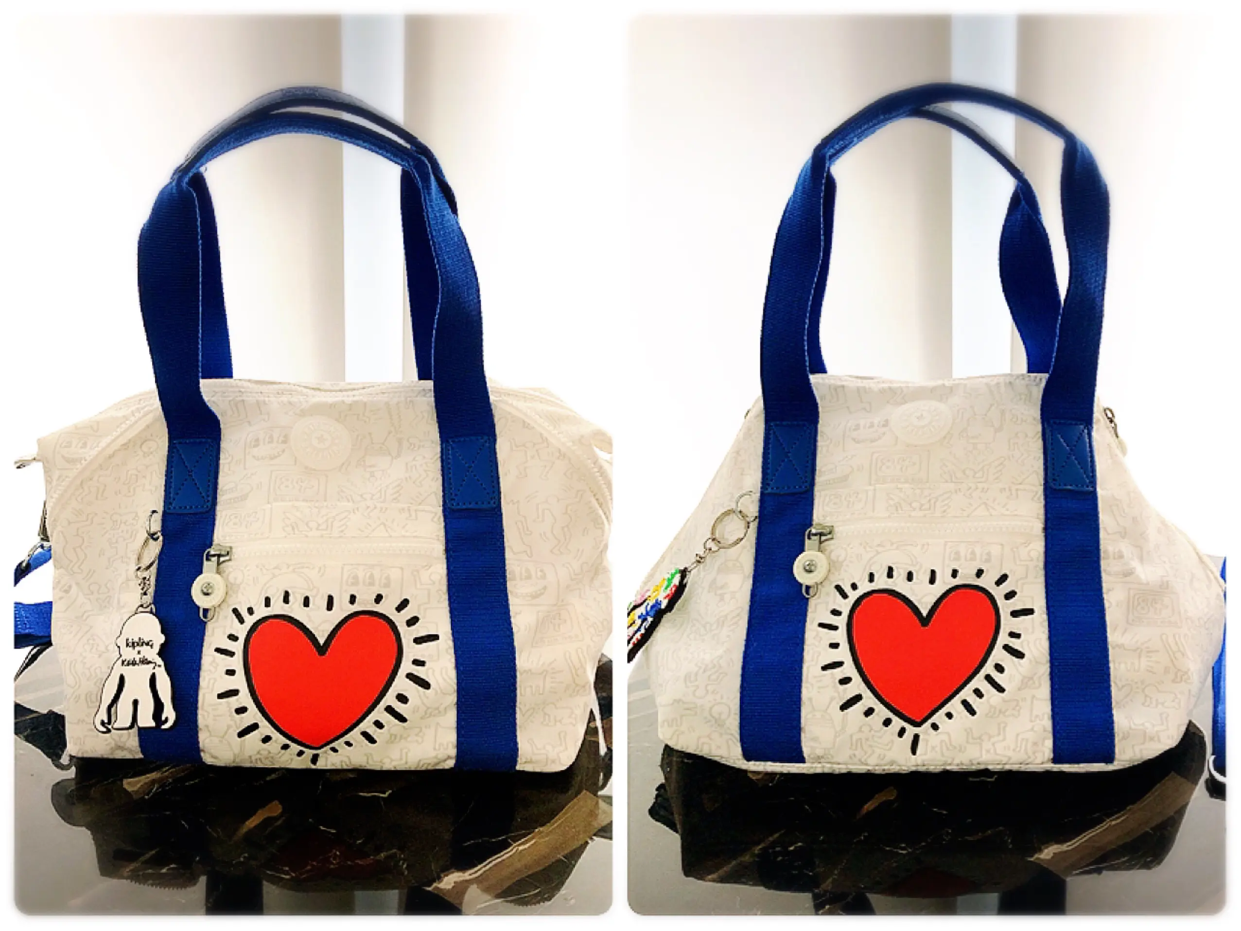 【NEW!】《Kipling×Keith Haring》ポップなデザインがファッションのアクセントに♡ GoTo Travelに大活躍の2wayバッグ!_1
