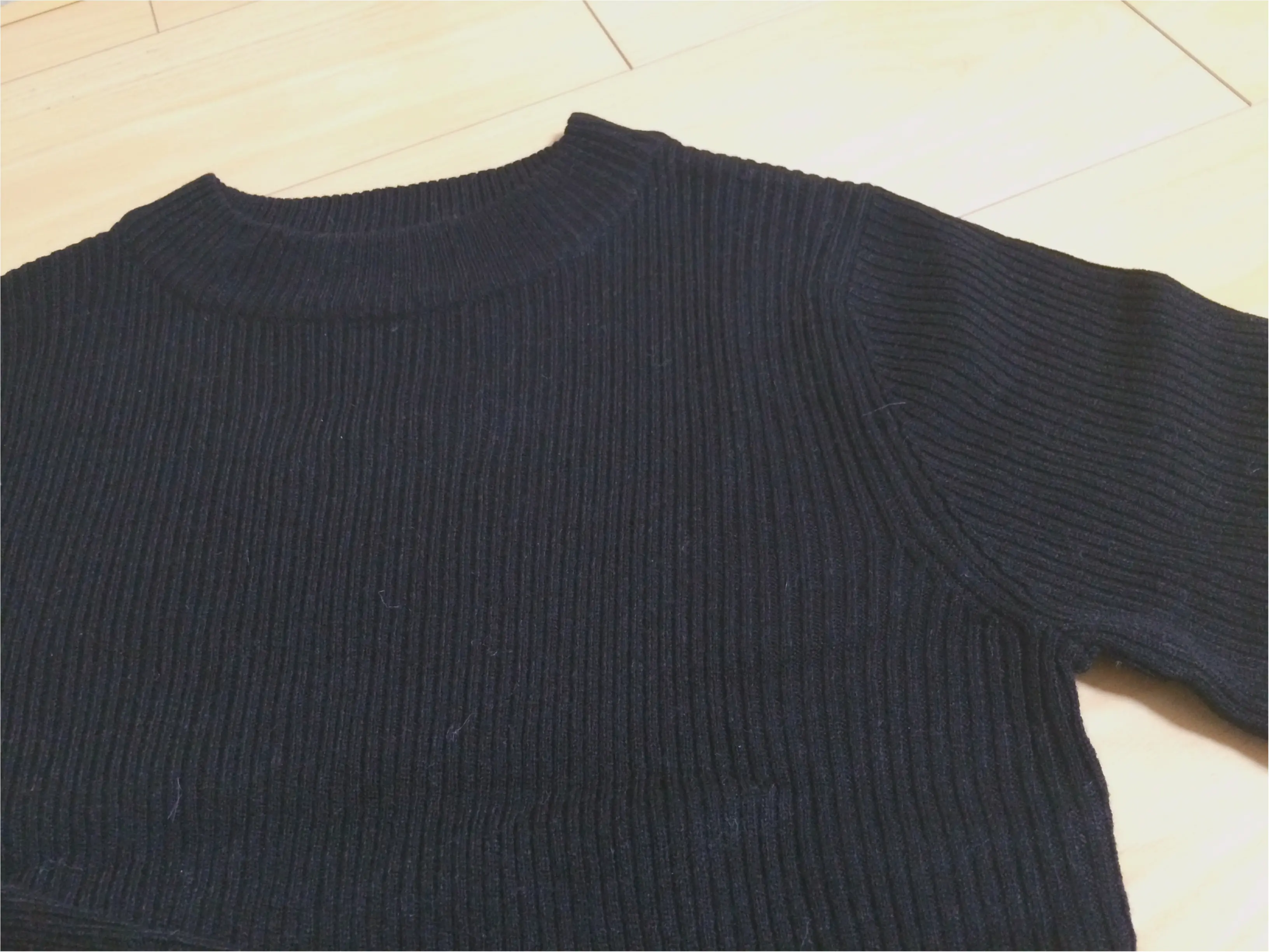 『冬コーデ、どっかに黒』GUなど、私が買い足した黒アイテム3つ!!_3