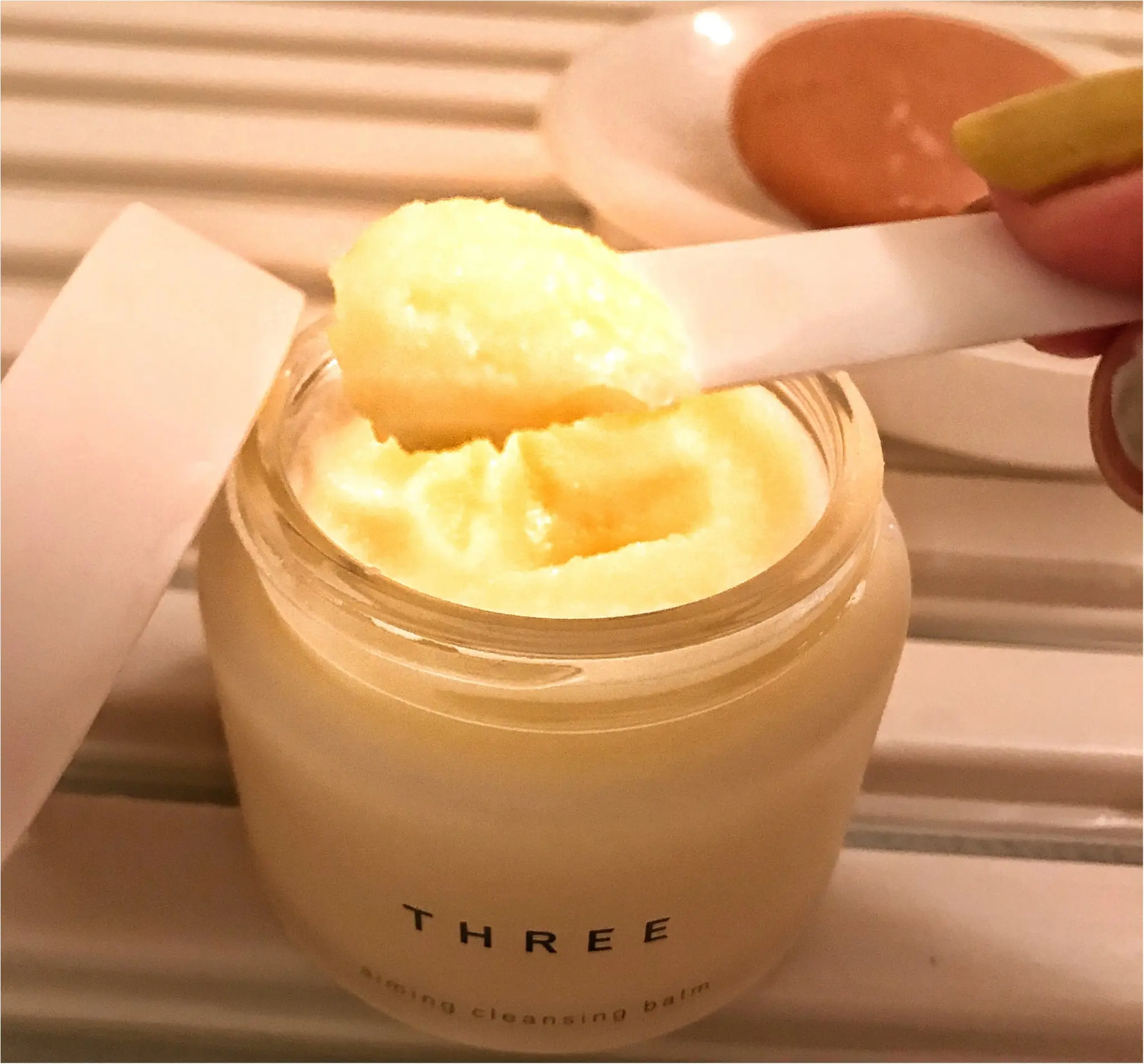 【速攻モチ肌!】1回使っただけでカサつくお肌がモチモチに♡THREEの多機能クレンジングバームがすごい!!_2