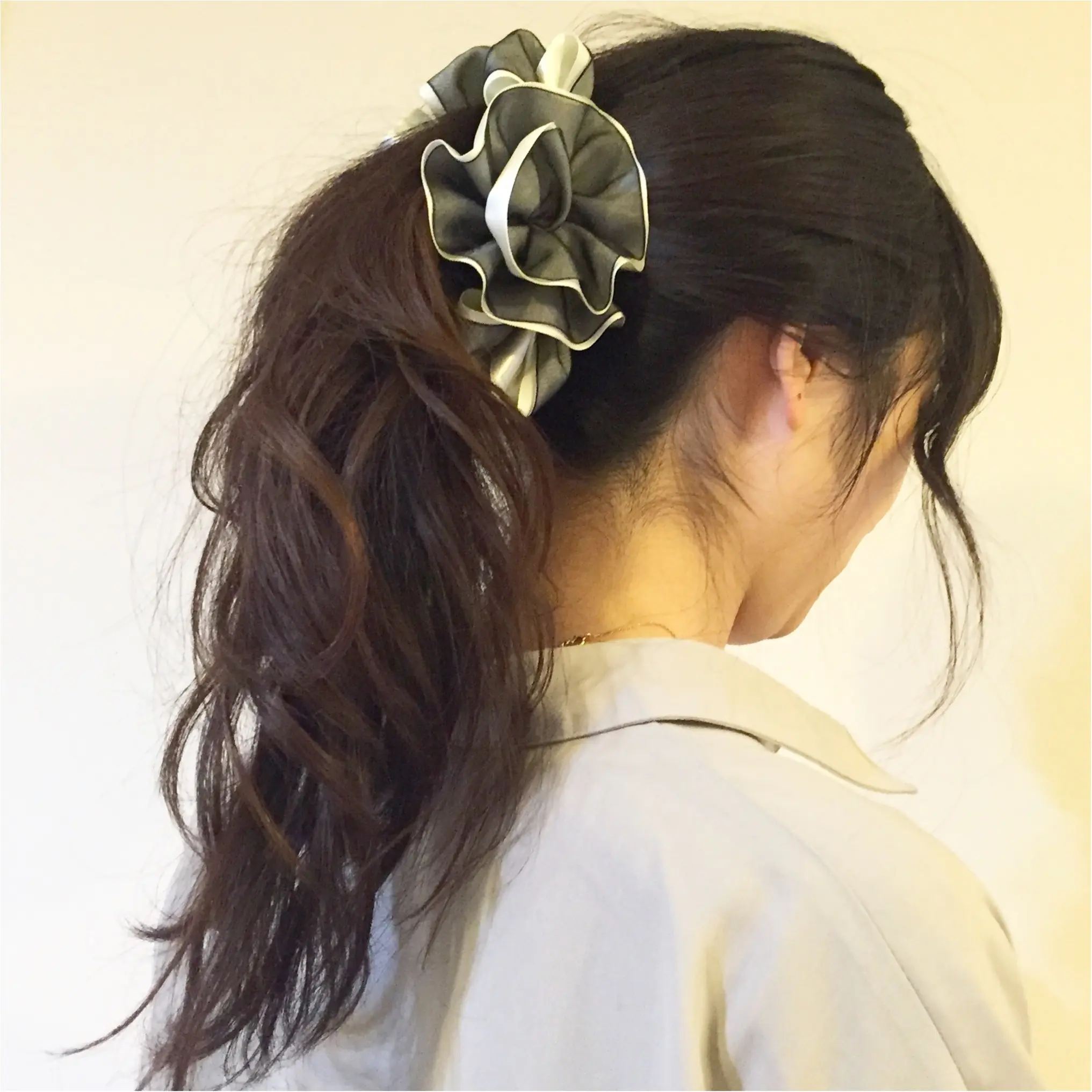 ときめくアクセがたくさん♡お気に入りショップを発見✨バナナバレッタ&コットンパールネックレス≪samenyan≫_3