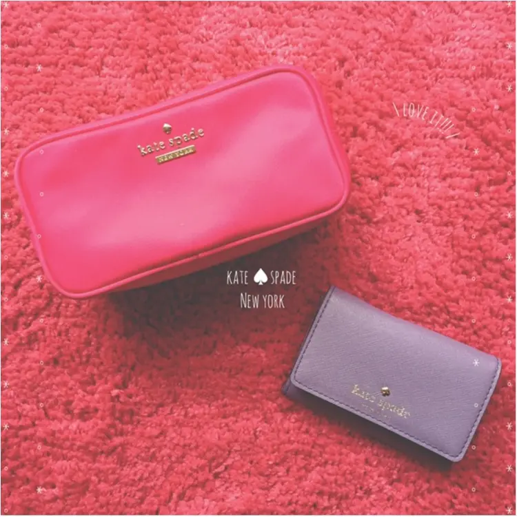 【Beauty】毎日の小物はピンクで統一気分Up♡だいすきkate spade のparty情報も♡_2
