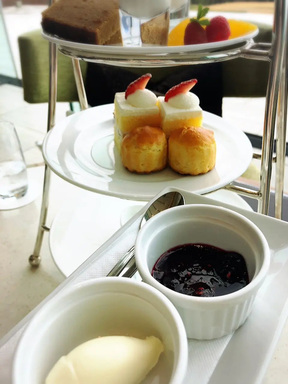 【#静岡】日本平ホテルでゆったりアフタヌーンティー☕︎風景画のような大パノラマが最高♡食後は広大な庭園をお散歩しました♩_6