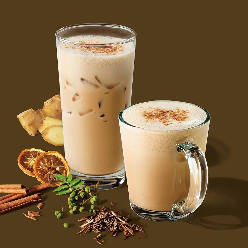 スタバ、2店舗限定「ジャパニーズ チャイ ティーラテ」