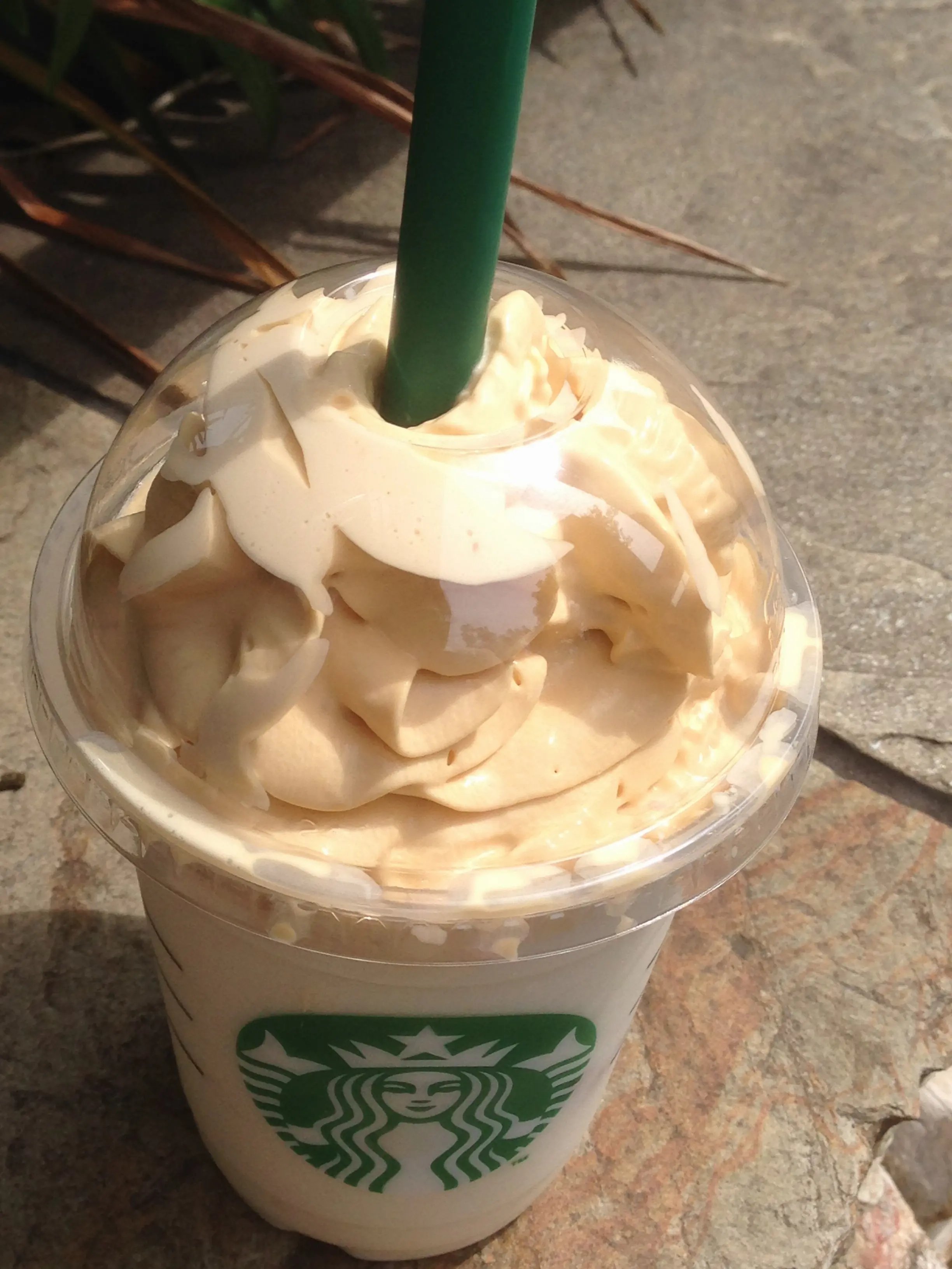 グラハムビスケット入り✨ザクザク食感が楽しめるBaked Cheesacake Frappucino( ´艸`)_2