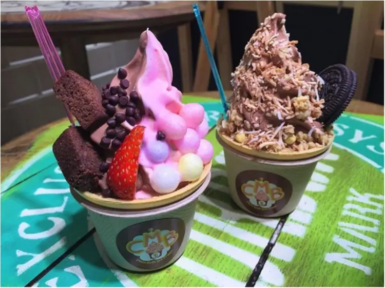 【FOOD】最近これ食べました!帰りに寄れる駅近グルメ◎ふわふわオムレツ×可愛すぎるデコソフト etc.._8