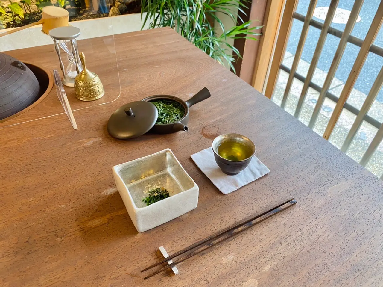 茶葉のお浸し