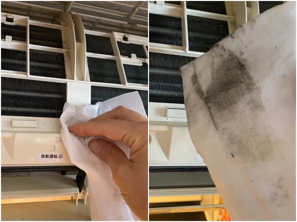 DAISO（ダイソー）の100均お掃除グッズ、落ち落ちV アルカリ電解水+ 重曹配合 家中おそうじシート