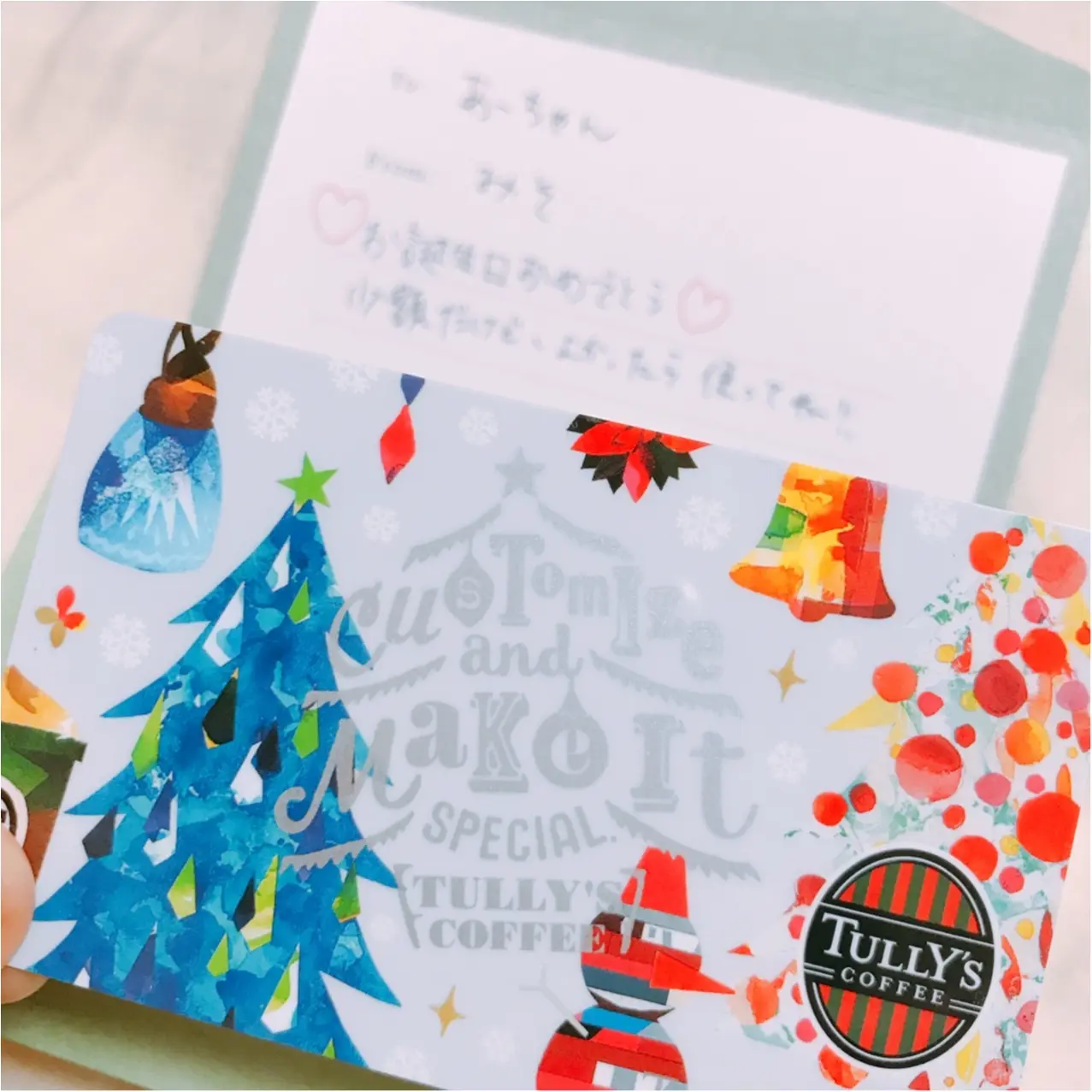 もらって嬉しい♪ クリスマス限定デザインの【タリーズカード】♡_1