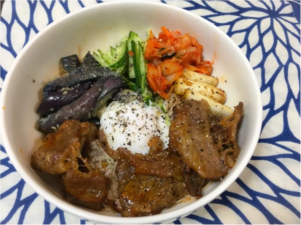 ちゃちゃっと3分⌛︎ キムチビビン素麺_1