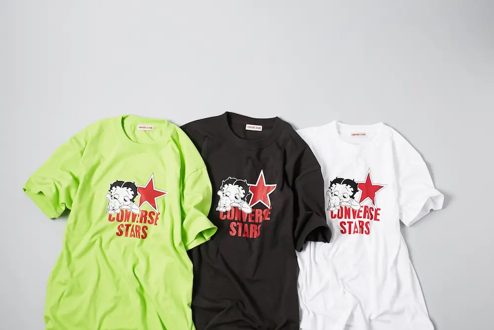 『CONVERSE STARS』がベティーちゃんとコラボ! 隠れたキスマークを探せ♡_1
