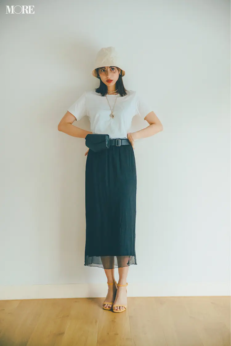 白Tコーデがよみがえる!「女っぽいカジュアル」が即叶う6つの着こなし PhotoGallery_1_2