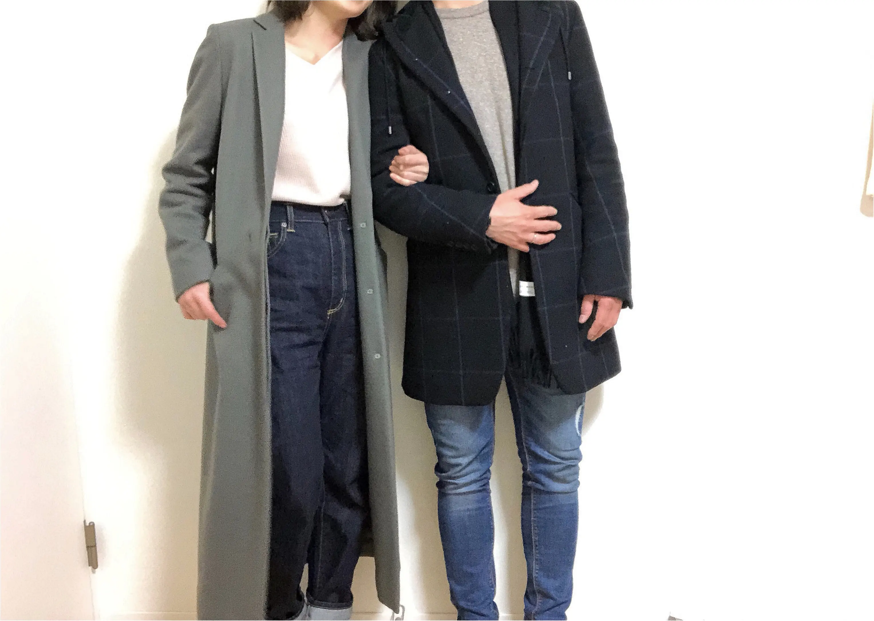 【UNIQLO】《ワッフルVネックT》が長袖になって登場!今から春まで使えるオススメアイテムを色ち買い!_4
