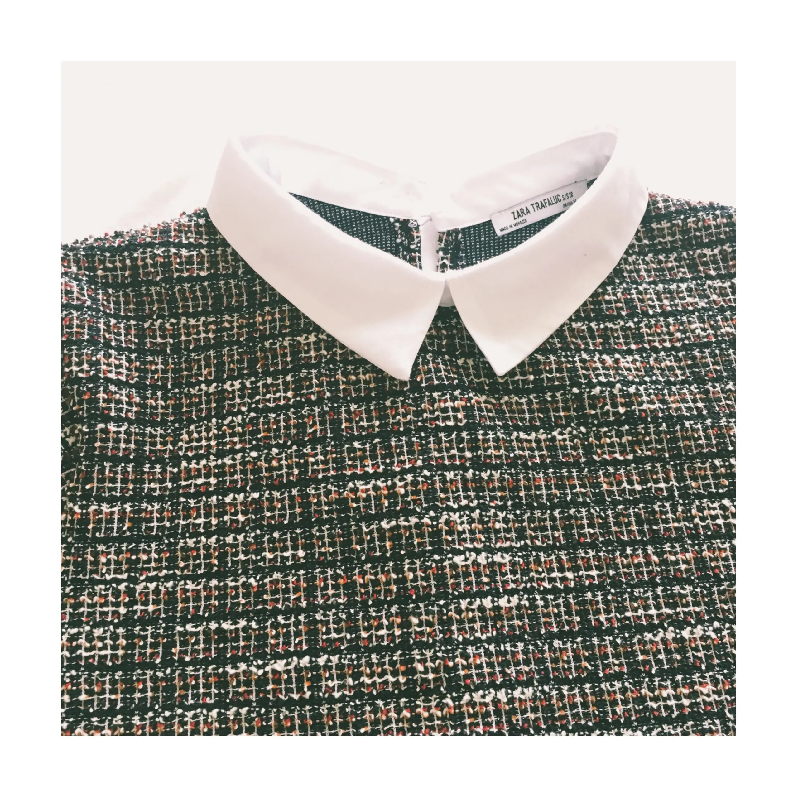 ザラジョ必見 Zara で新調したツイード調のお呼ばれワンピース 3 990が使える Moreインフルエンサーズブログ Daily More