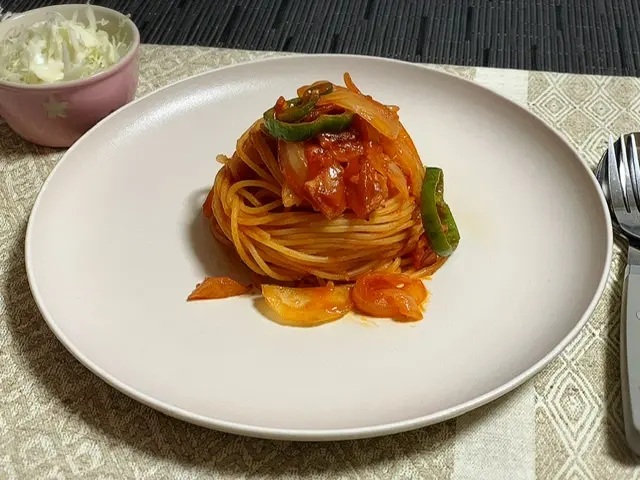 【懐かしいナポリタン!】おうちご飯で再現!_1