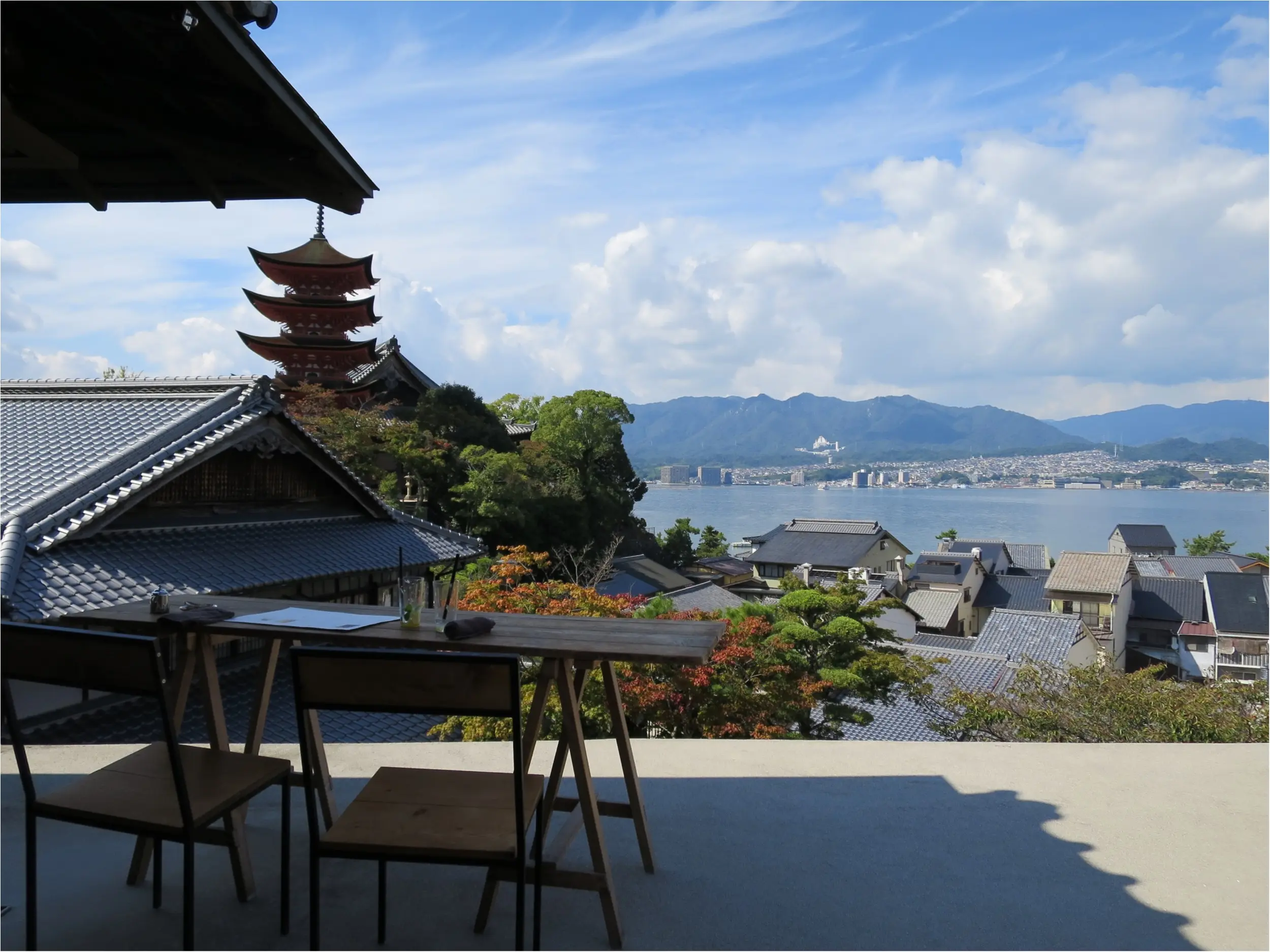 《 宮島 》丘の上にある絶景カフェでまったり♡_4