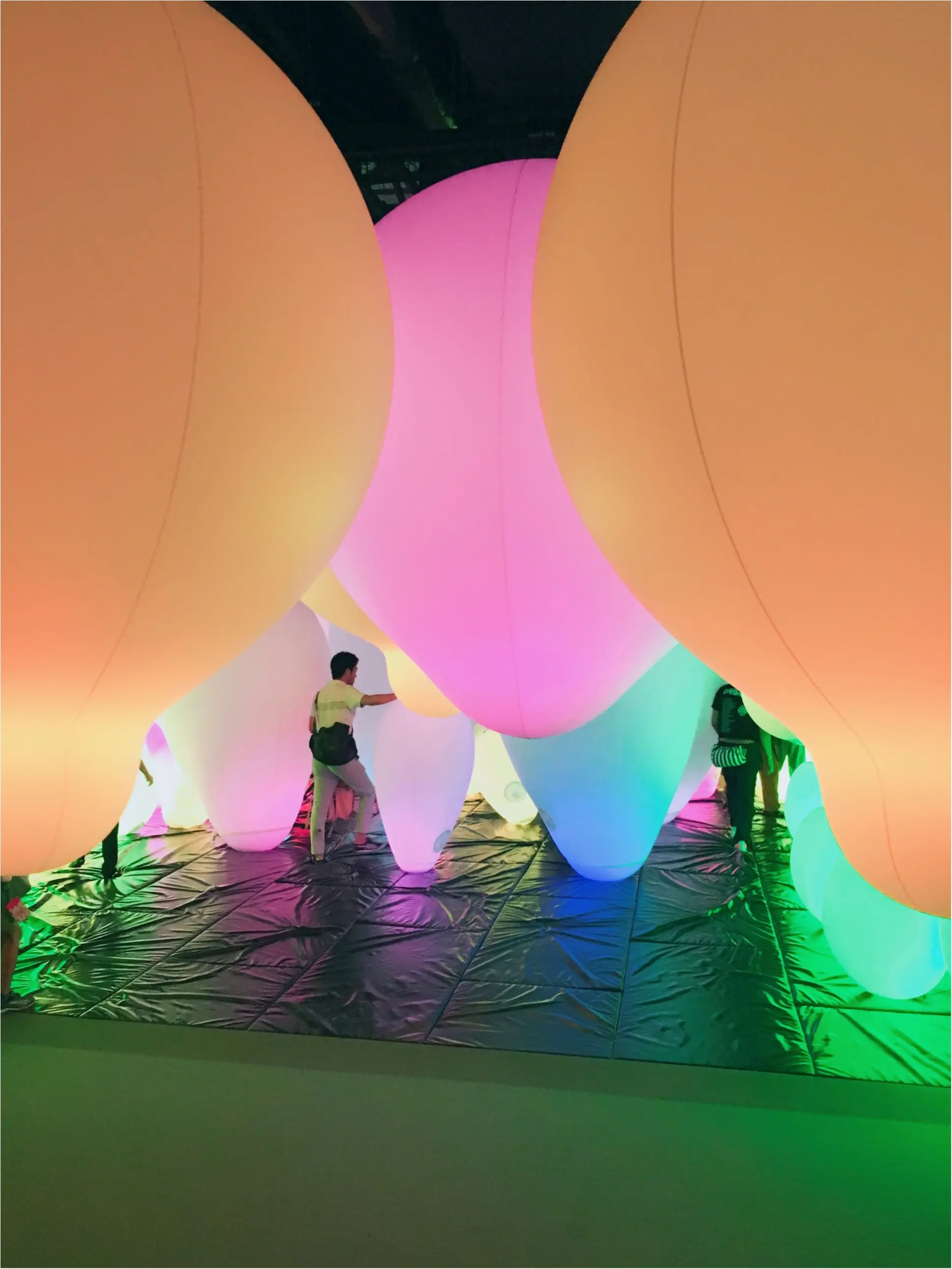 大人気!話題のお台場【teamLab★Borderless】へやっと行けました♡_3