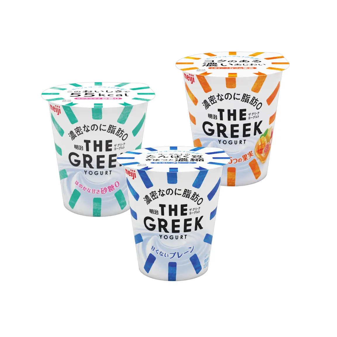 濃密 but 脂肪ゼロ♡ 栄養もおいしさもギュッと凝縮した「明治 THE GREEK YOGURT」がデビュー!_1