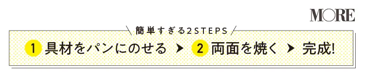 ホットサンドの作り方