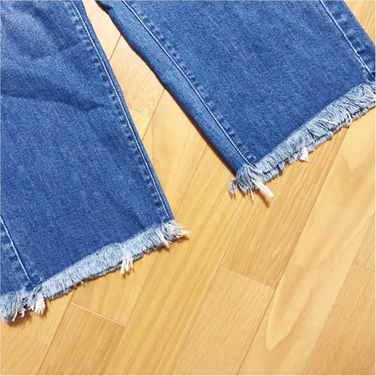 履くだけで今年っぽく❤︎【UNIQLO】の新作ワイドデニムが使えるっ!_2