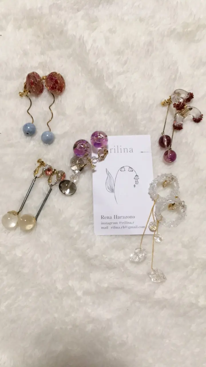 イヤリングコレクション♡ALL handmade_2