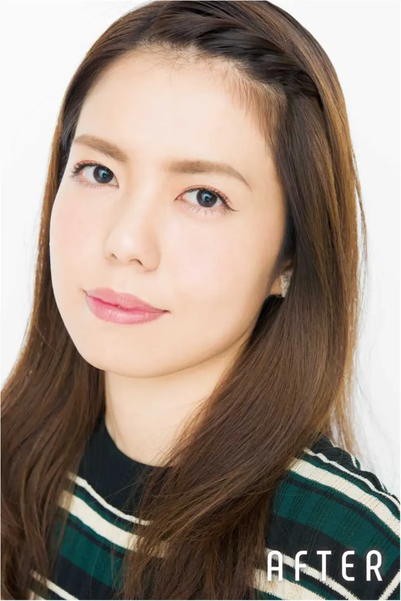 えら張り、丸顔etc. 顔の形のお悩みを即クリア。眉を変えるだけ!!「劇的小顔」テク♡_5