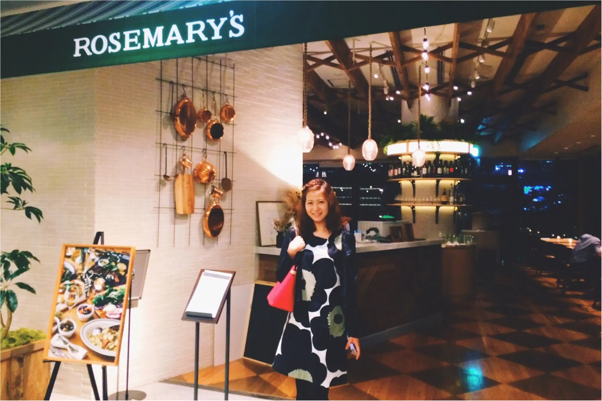 【*グルメ*】都会の癒やし空間!ROSEMARY'S TOKYO!@NEWoMan_7