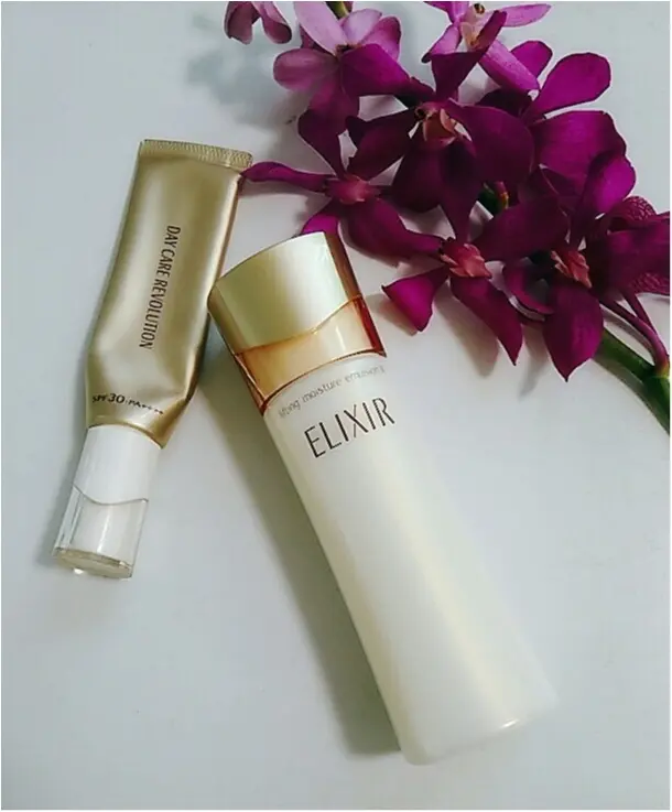 夏の終りの紫外線と秋の始まりの乾燥に、、【ELIXIR】の名品が、明日の私のお肌を変える!!(443 まゆ_1