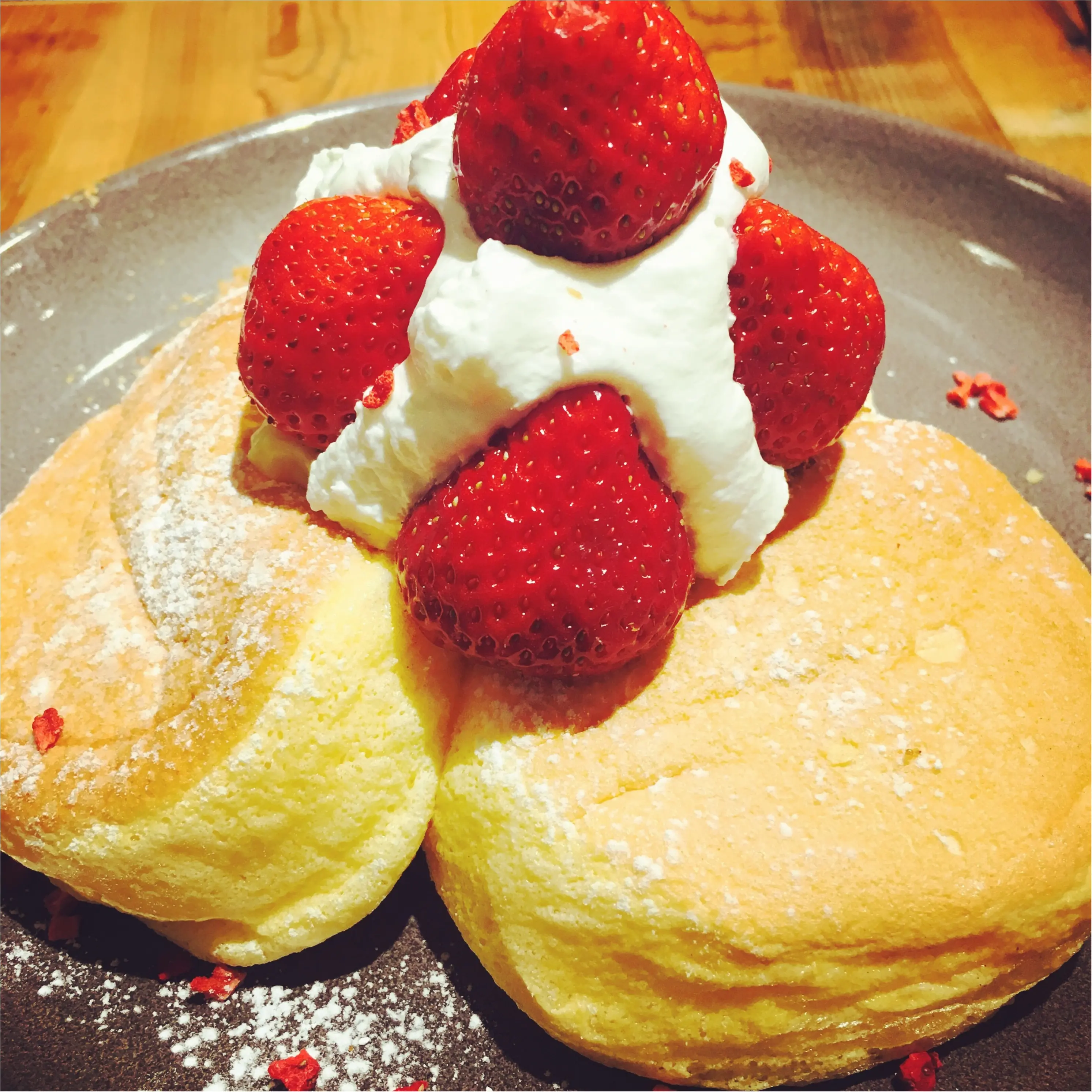 行列に並ばずに、東京で今話題のパンケーキ♡を食べてきました!_2