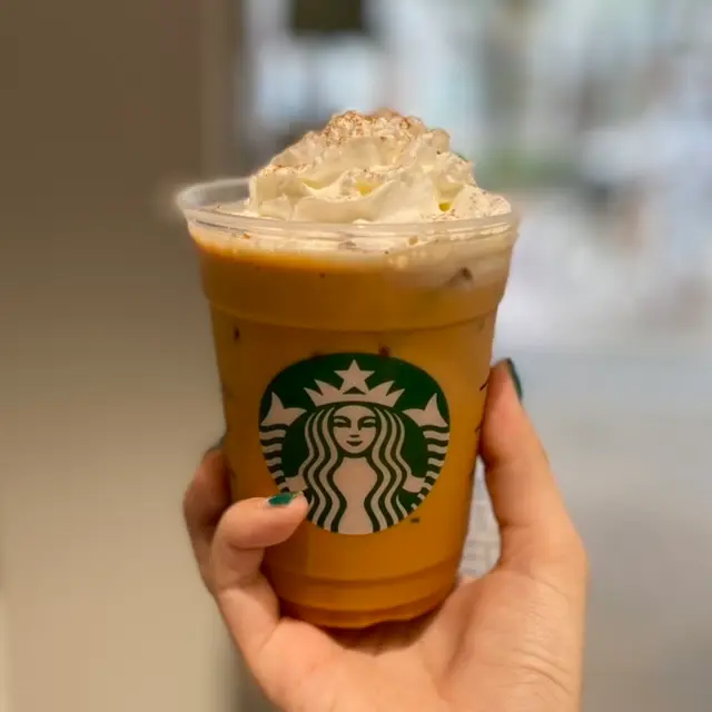 スタバのパンプキンスパイスラテ