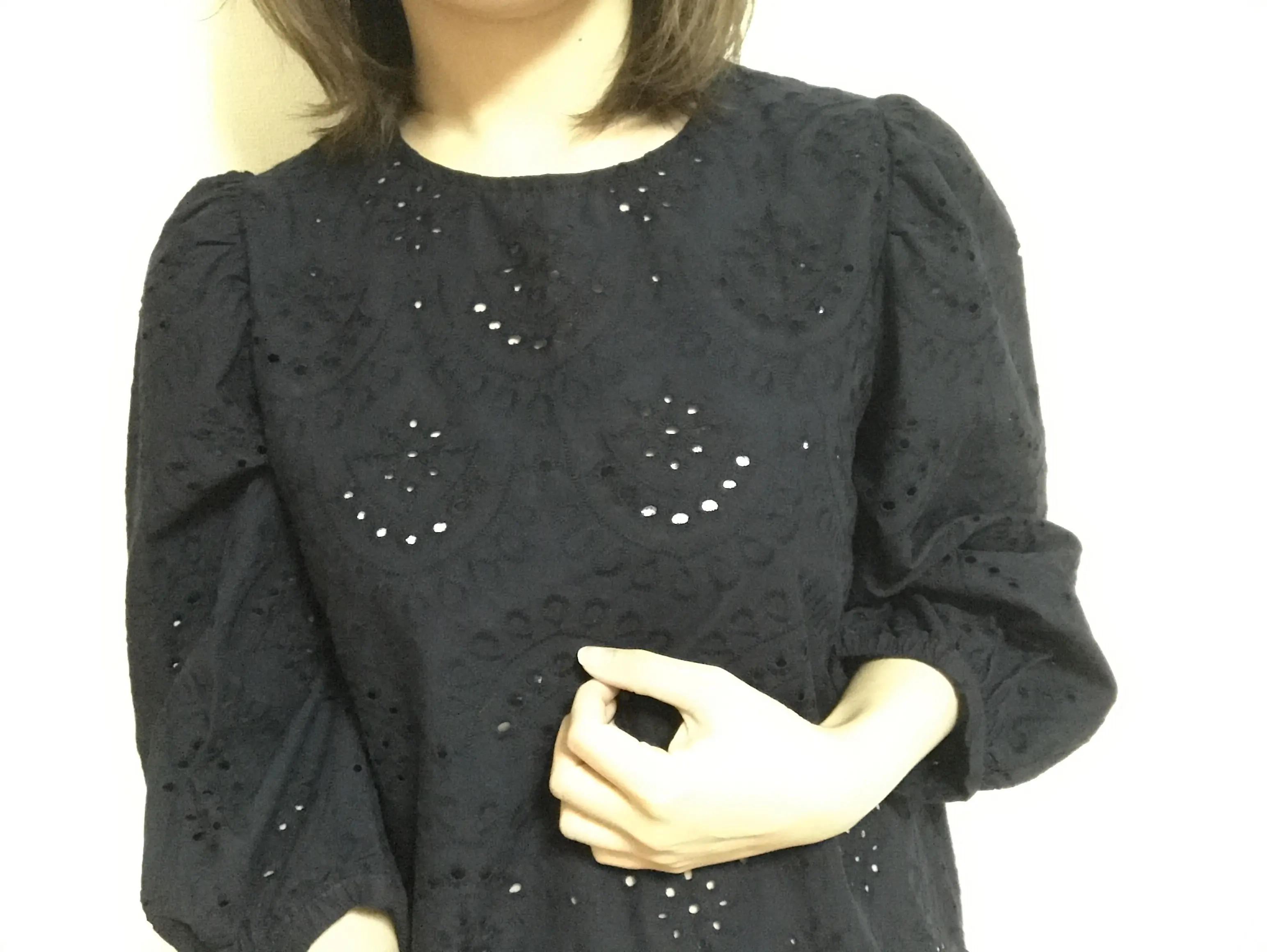 【GU】買ってよかった!今から使える春アイテム♡♡《コットンレースブラウス》で全身トータルコーディネート★_2
