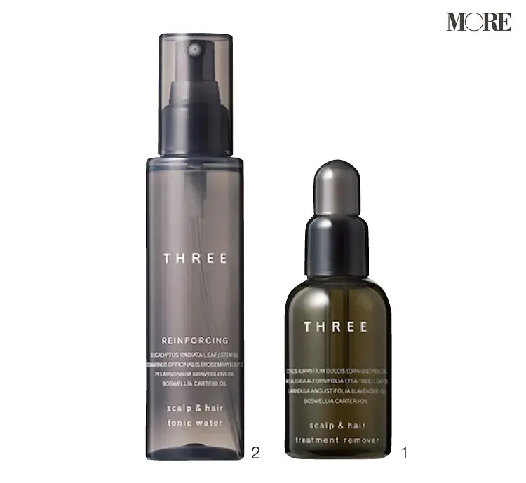 THREEのトリートメントとトニックウォーター
