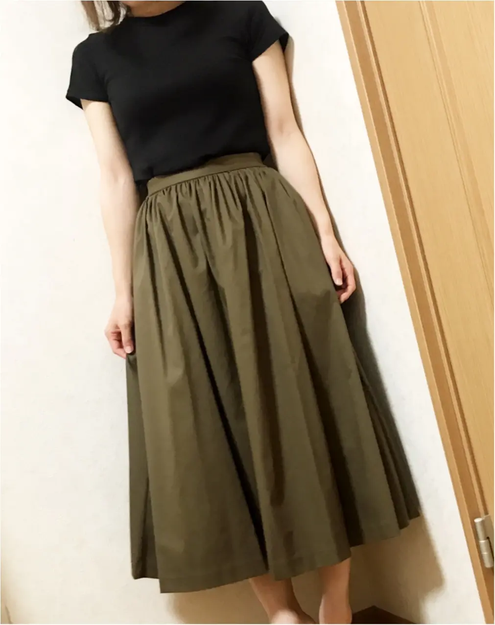 【9/21まで¥1000引き♡②】シワになりにくい!ユニクロの優秀スカート♪_2