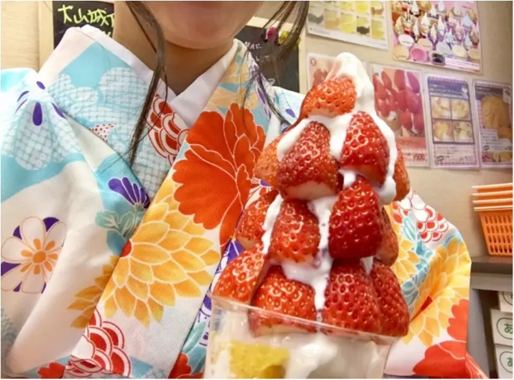 【FOOD】 まだまだ苺に夢中です♡買わずにはいられない!盛りパフェ苺があるのはココッ♡!_5