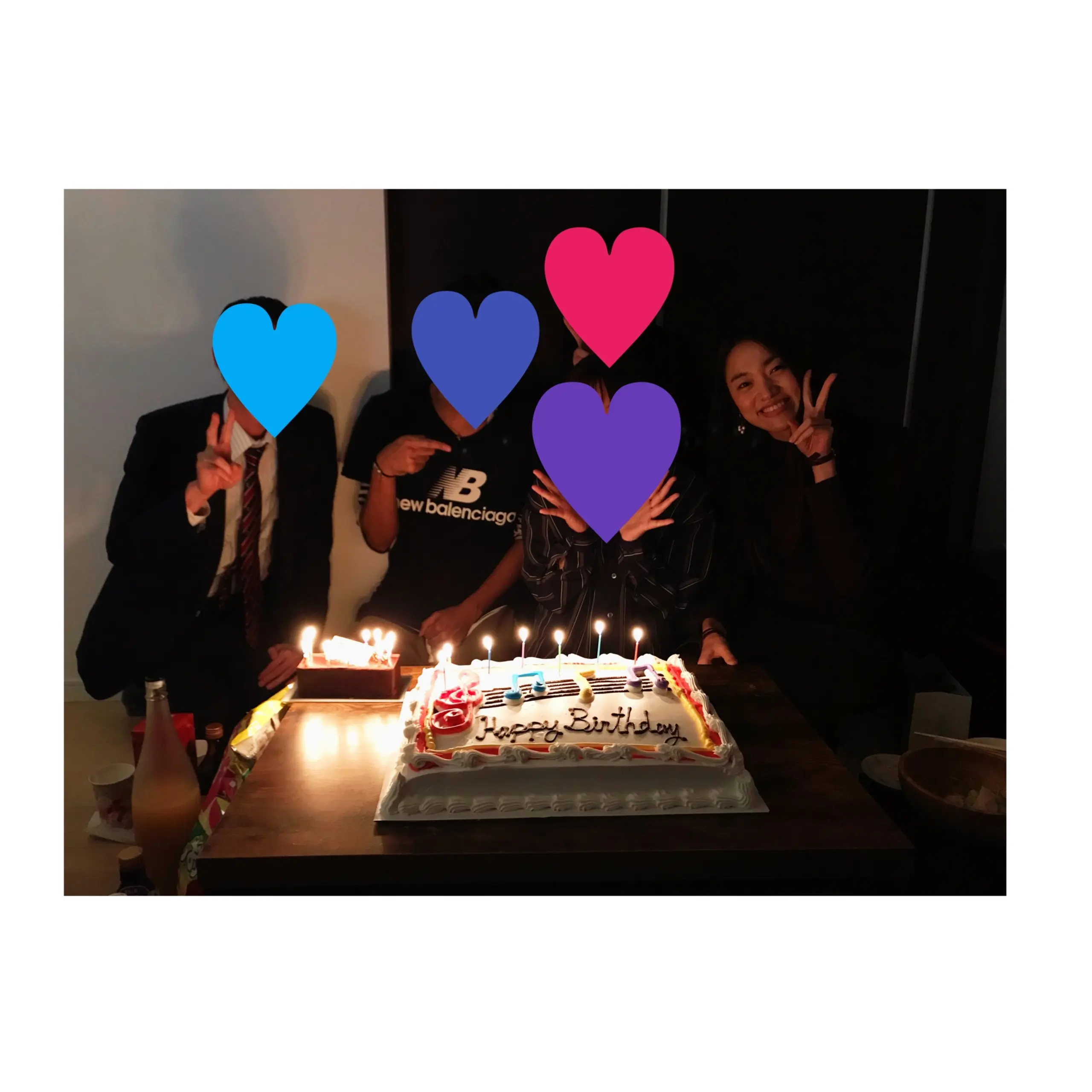 《インパクト大!★》【コストコ】の特大ケーキで誕生日のお祝いをしました❤️_2