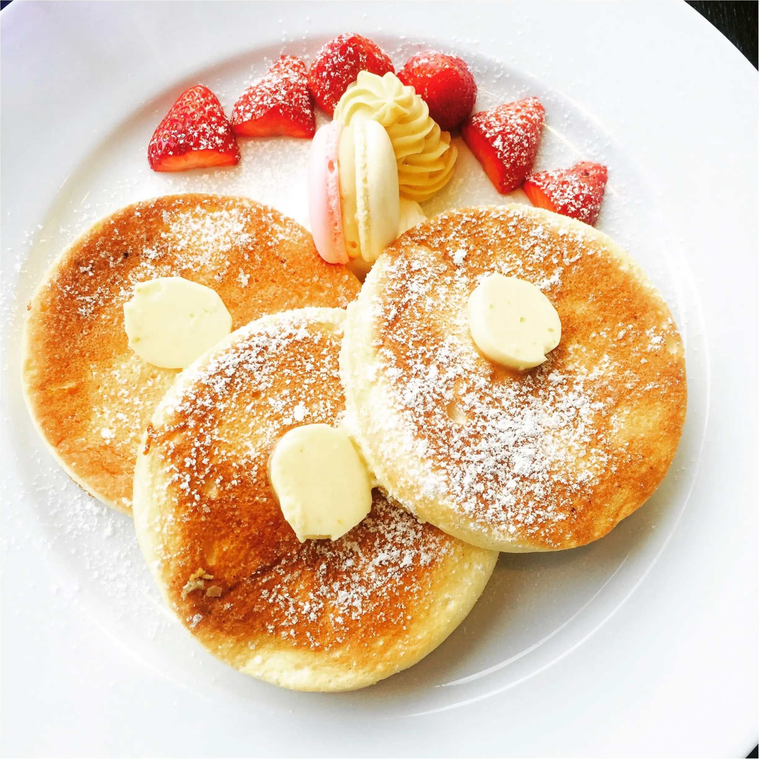 【季節限定いちご添え!】ニューオータニオリジナルパンケーキは食べなきゃ損!です♡_1