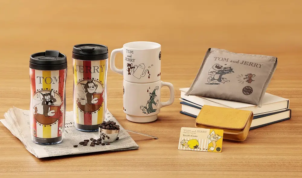 タリーズが『トムとジェリー』とコラボ♬ タンブラーやエコバッグなどアイテム4種が発売中!_1