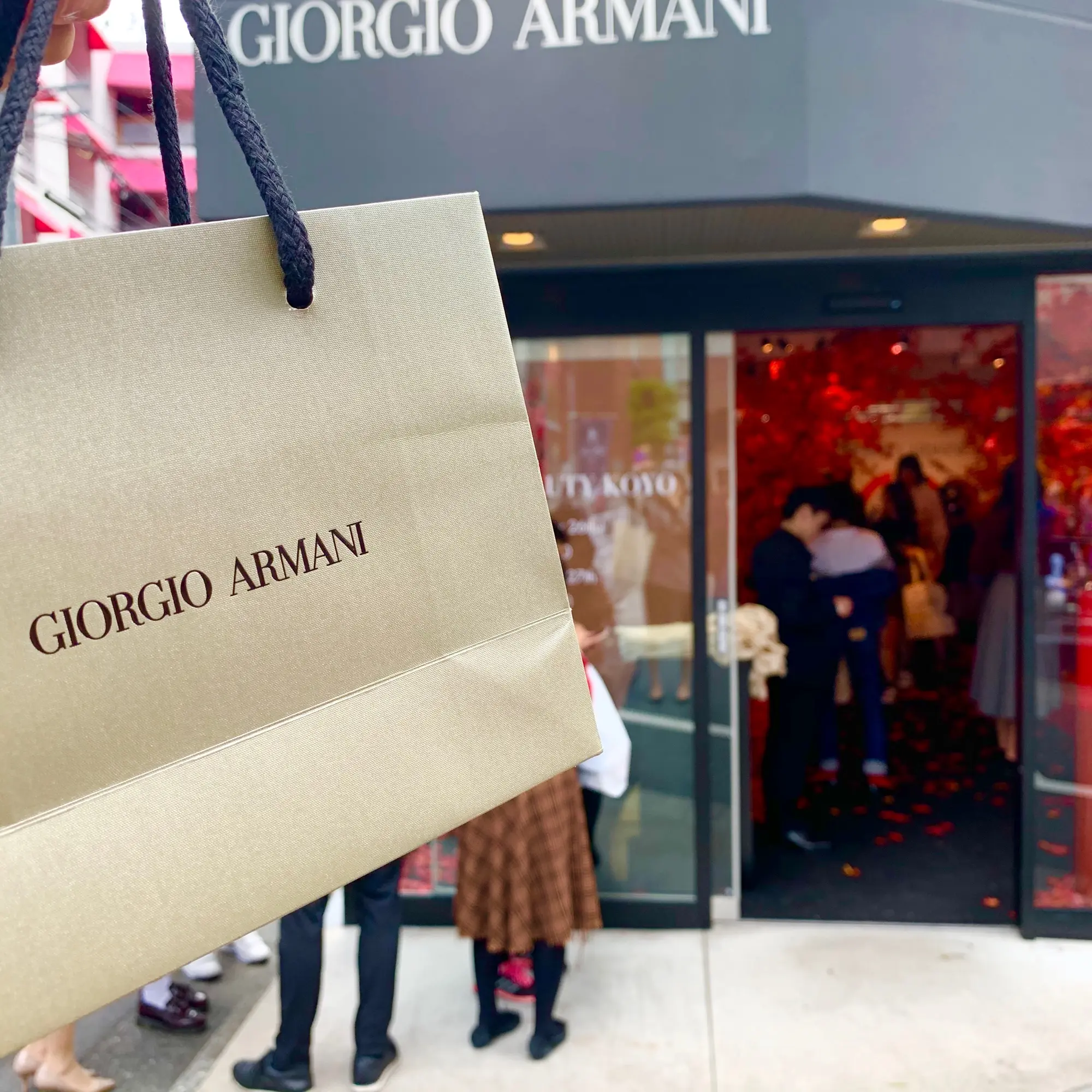 《豪華お土産付き❤️》【Armani Beauty KOYO】で秋メイクを体験してきました☻_1