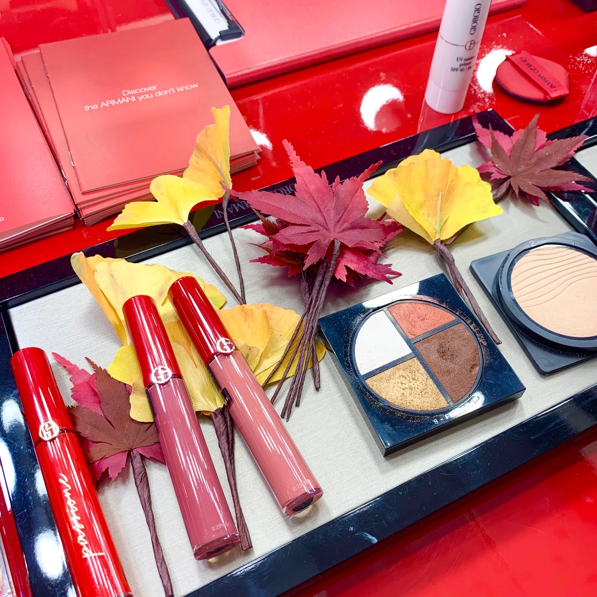 《豪華お土産付き❤️》【Armani Beauty KOYO】で秋メイクを体験してきました☻_6