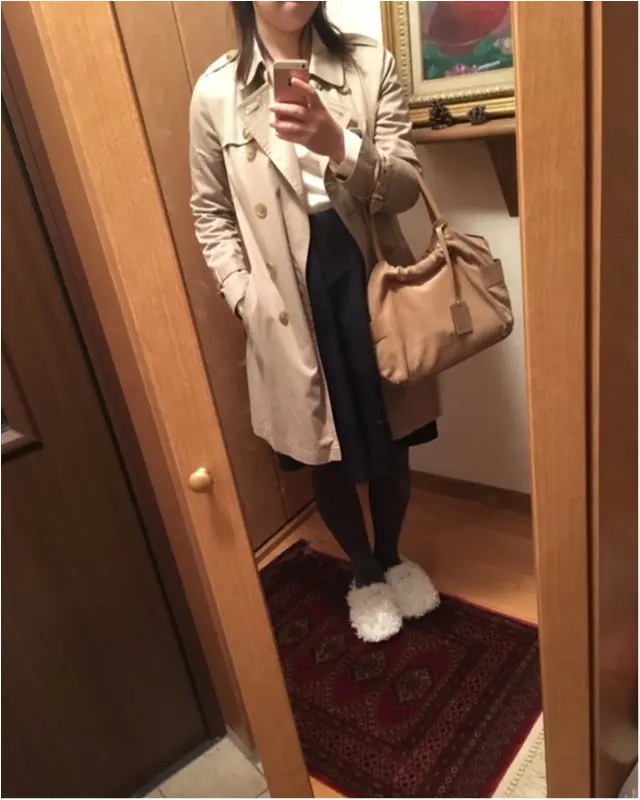 佐藤ありさちゃんもコラボしたテチチのお気にトレンチコートとある日のコーデ★_7