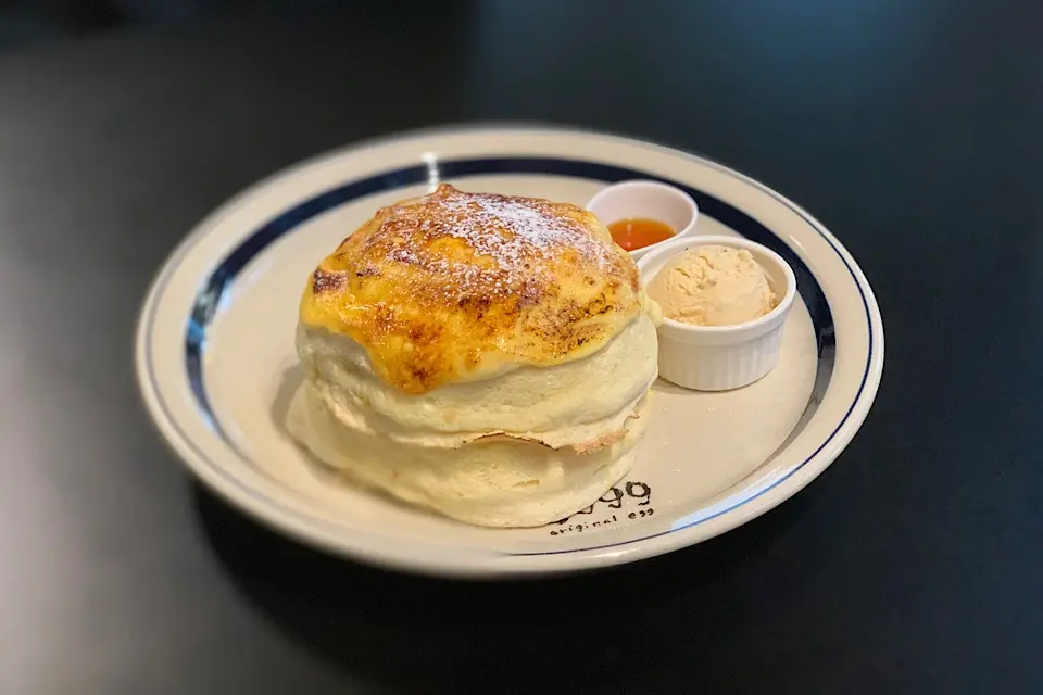 とろっふわっの極限♡甘党なら絶対食べるべき「eggg」のパンケーキが新食感すぎた_5