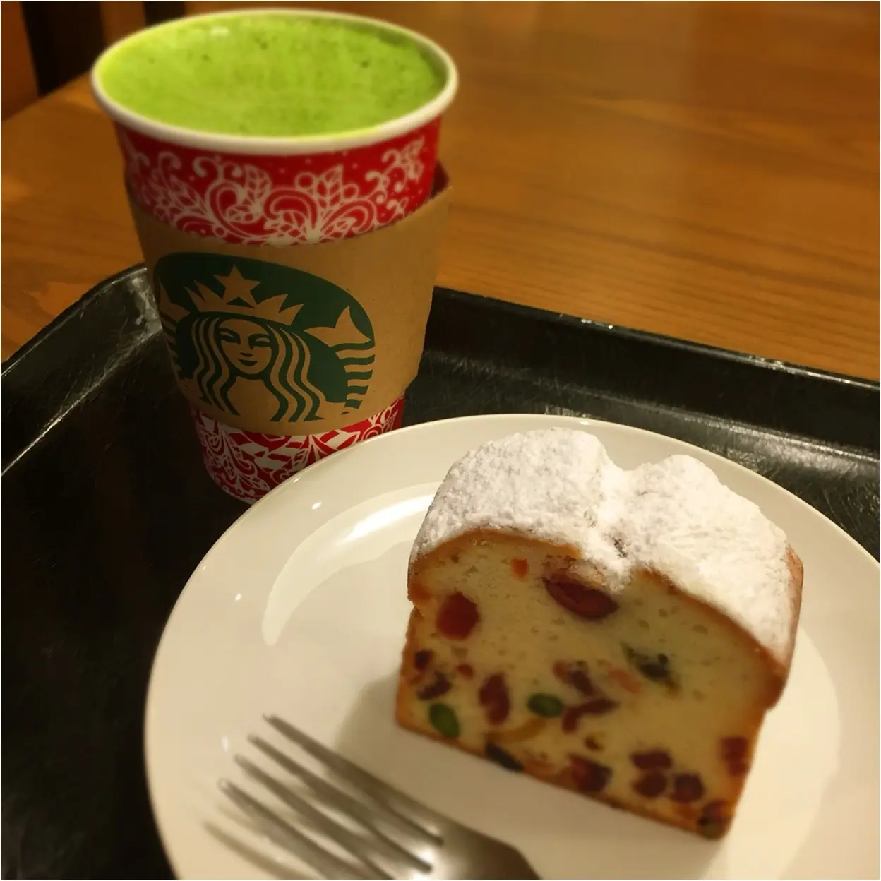 【*スタバでクリスマス*】を満喫するなら♪♪伝統的なお菓子と和のコラボを味わいたい♡_2